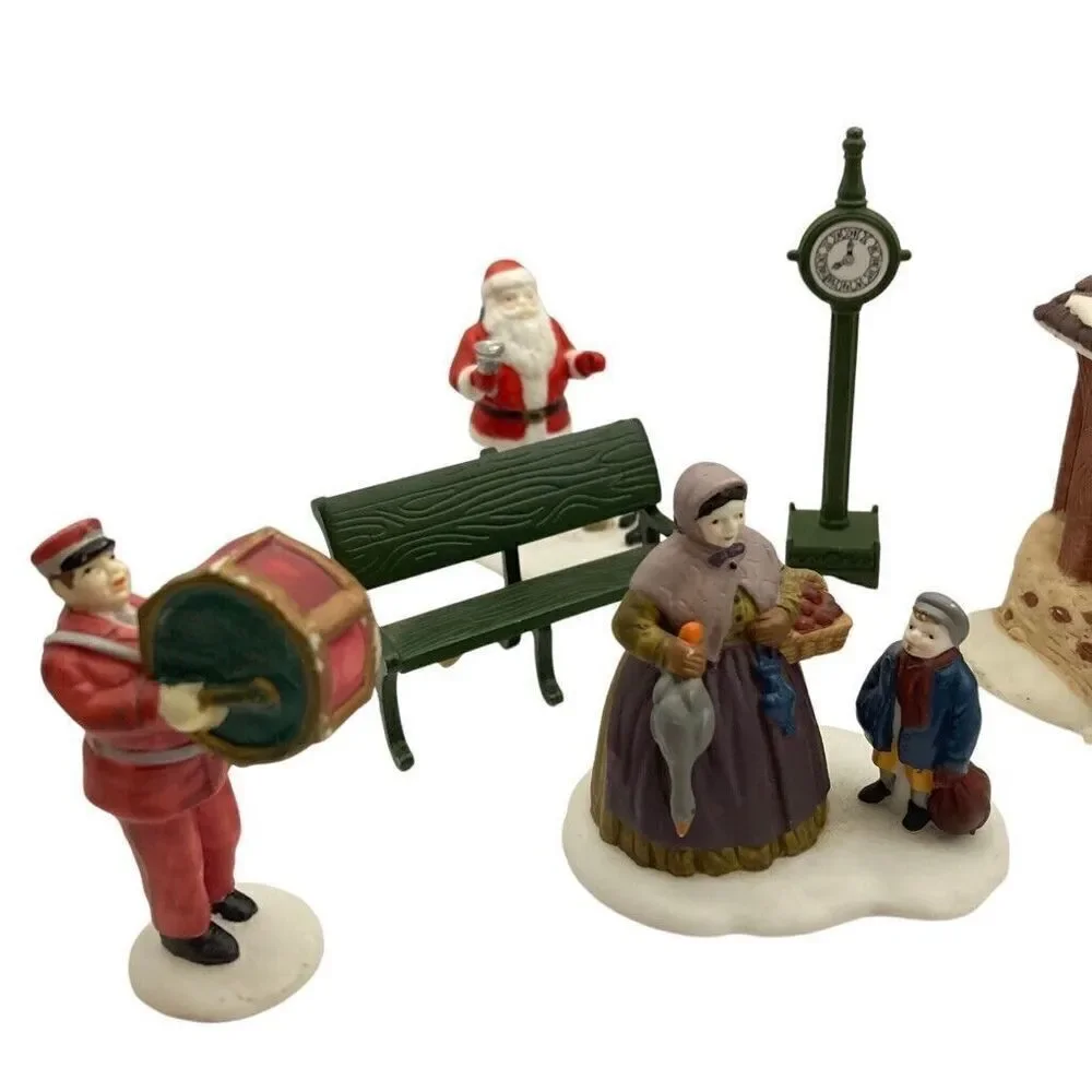 Dept 56 Variety Figures Porcelain‎ 9 Pieces You Can Add To Villages 2 Are Broken